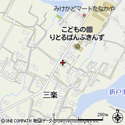 福岡県豊前市三楽165周辺の地図