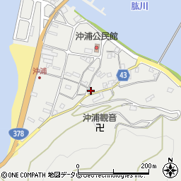 愛媛県大洲市長浜町沖浦2115周辺の地図