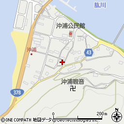 愛媛県大洲市長浜町沖浦2110周辺の地図