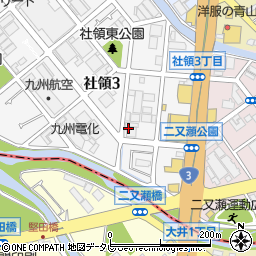 株式会社ヨコハマタイヤネットワークサービス九州　福岡店営業部周辺の地図