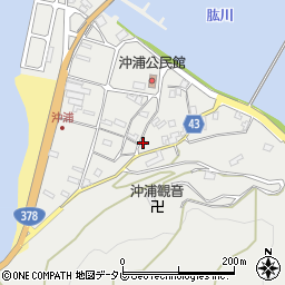 愛媛県大洲市長浜町沖浦2112周辺の地図