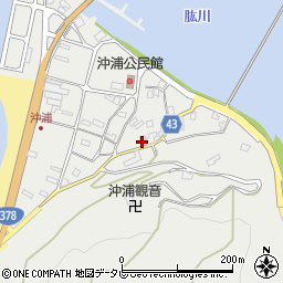 愛媛県大洲市長浜町沖浦2125周辺の地図