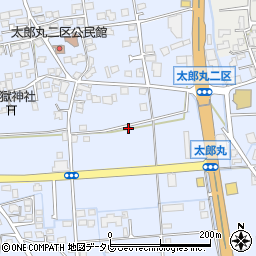 福岡県飯塚市太郎丸周辺の地図