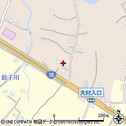 福岡県豊前市八屋602周辺の地図