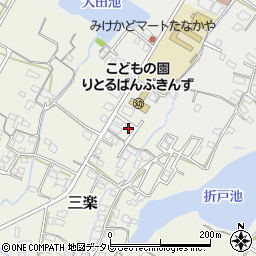 福岡県豊前市三楽156-9周辺の地図