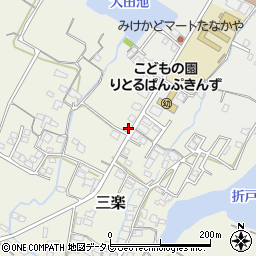 福岡県豊前市三楽153-1周辺の地図