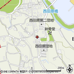 西田原教育集会所周辺の地図