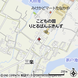 福岡県豊前市三楽154周辺の地図