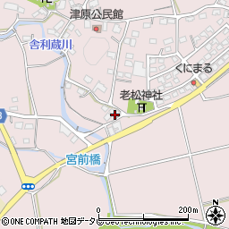 福岡県飯塚市津原703周辺の地図