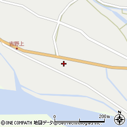 徳島県海部郡海陽町吉野前川原周辺の地図