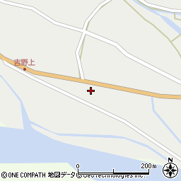 徳島県海陽町（海部郡）吉野（前川原）周辺の地図