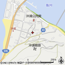 愛媛県大洲市長浜町沖浦2119周辺の地図