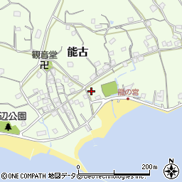 福岡県福岡市西区能古876-1周辺の地図