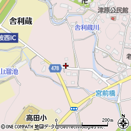 福岡県飯塚市津原1008周辺の地図