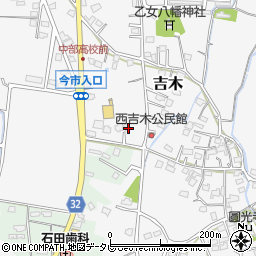 福岡県豊前市吉木1064周辺の地図