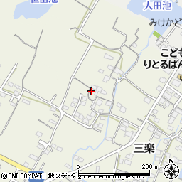 福岡県豊前市三楽96周辺の地図