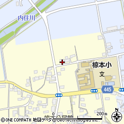福岡県飯塚市椋本44周辺の地図