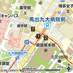 福岡五十蔵ビル周辺の地図