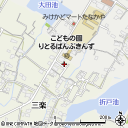 福岡県豊前市三楽156周辺の地図