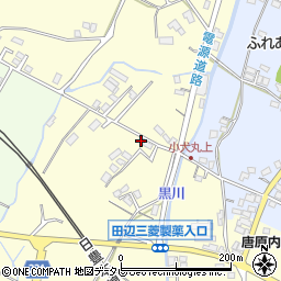 福岡県築上郡吉富町広津921周辺の地図