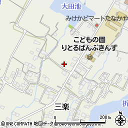 福岡県豊前市三楽150周辺の地図