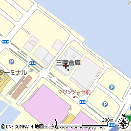 三菱倉庫株式会社　福岡支店経理課周辺の地図