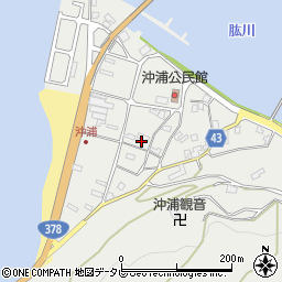 愛媛県大洲市長浜町沖浦2235周辺の地図