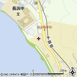 愛媛県大洲市長浜町仁久8周辺の地図