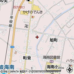 徳島県海部郡海陽町四方原町東6周辺の地図