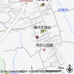 福岡県豊前市今市周辺の地図