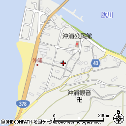 愛媛県大洲市長浜町沖浦2236周辺の地図