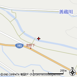 徳島県海部郡海陽町吉野下川原92周辺の地図