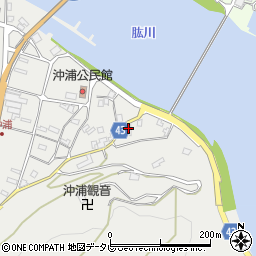 愛媛県大洲市長浜町沖浦2155周辺の地図