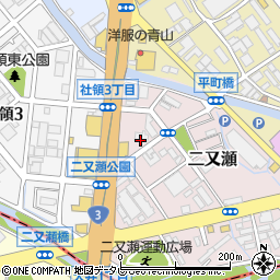 シティスクエア福岡周辺の地図