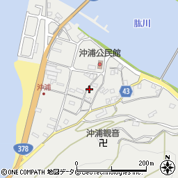愛媛県大洲市長浜町沖浦2218周辺の地図