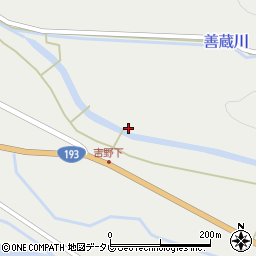 徳島県海部郡海陽町吉野下川原93周辺の地図