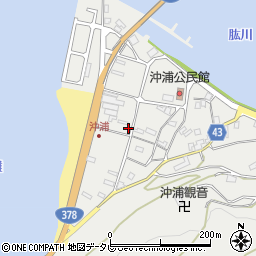愛媛県大洲市長浜町沖浦2279-3周辺の地図