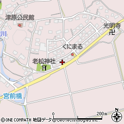 福岡県飯塚市津原658-23周辺の地図