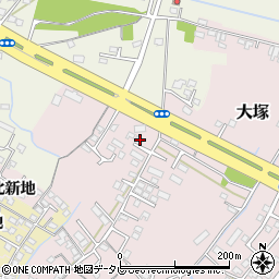 大分県中津市大塚283-8周辺の地図