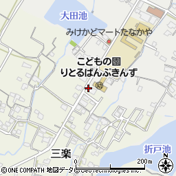 福岡県豊前市三楽165-3周辺の地図