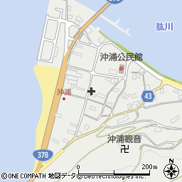 愛媛県大洲市長浜町沖浦2251周辺の地図