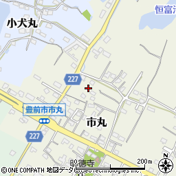 福岡県豊前市市丸293周辺の地図