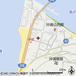 愛媛県大洲市長浜町沖浦2278周辺の地図