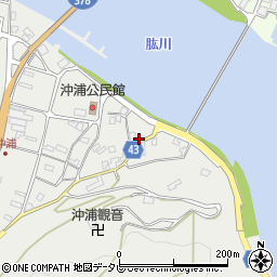 愛媛県大洲市長浜町沖浦2194-1周辺の地図