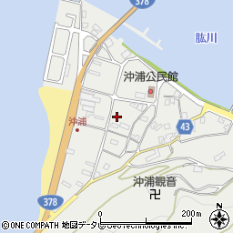 愛媛県大洲市長浜町沖浦2250周辺の地図