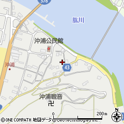 愛媛県大洲市長浜町沖浦2201周辺の地図