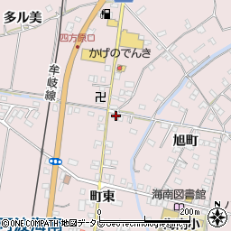 徳島県海部郡海陽町四方原町東2周辺の地図