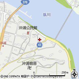 愛媛県大洲市長浜町沖浦2197周辺の地図
