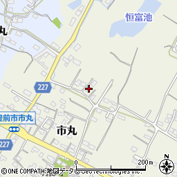 福岡県豊前市市丸303周辺の地図