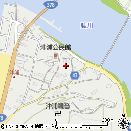 愛媛県大洲市長浜町沖浦2205周辺の地図